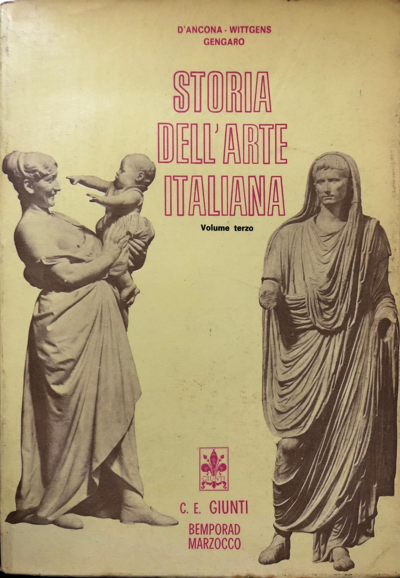 Storia dell'arte italiana. Vol.III - tavole