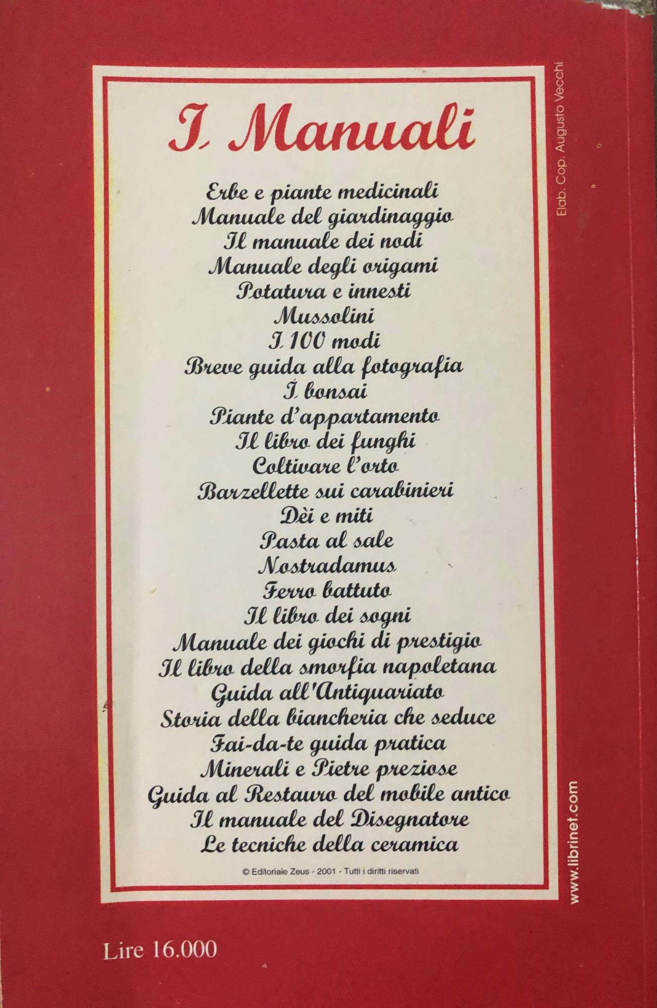 Il libro dei liquori
