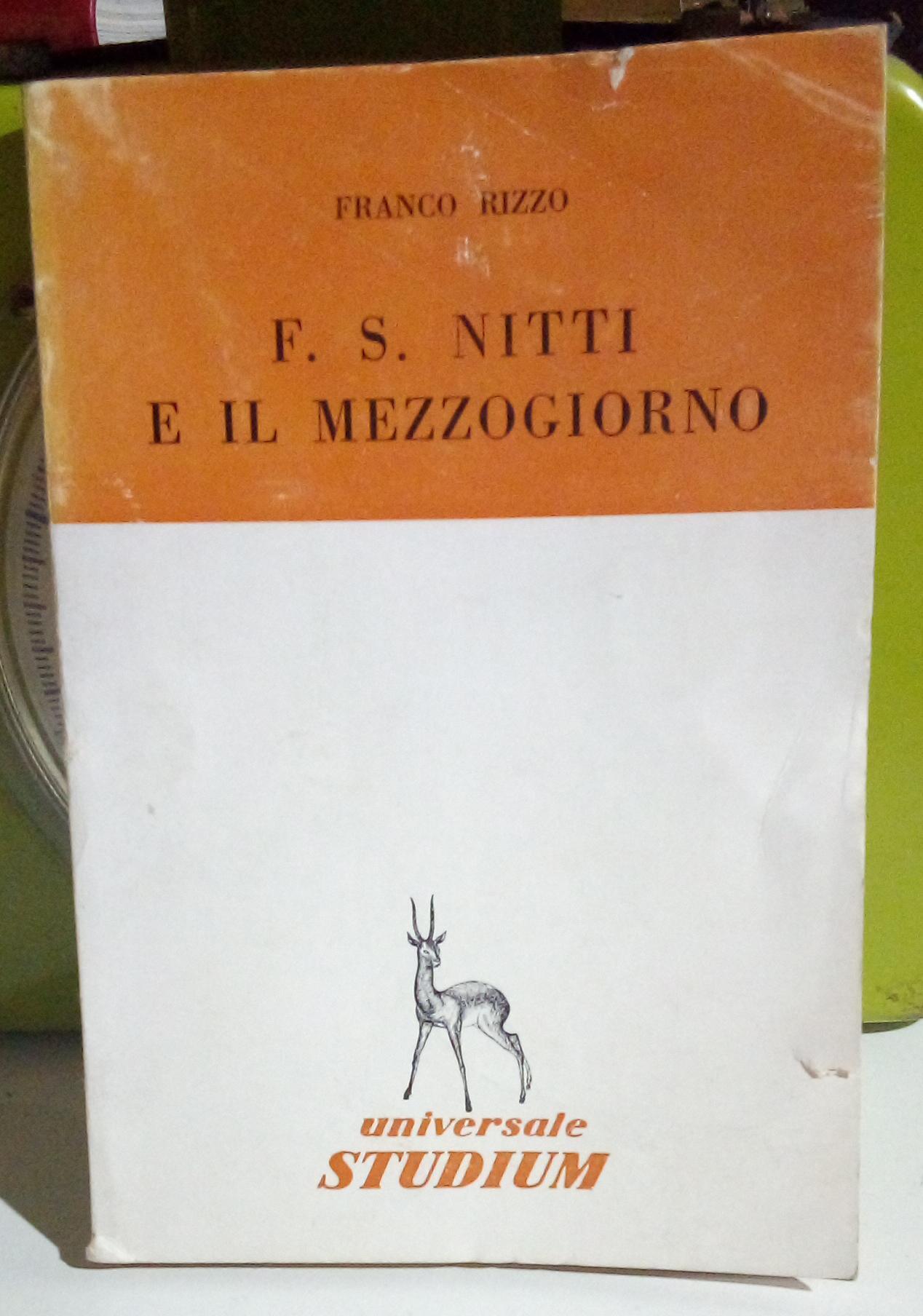 F. S. Nitti e il mezzogiorno