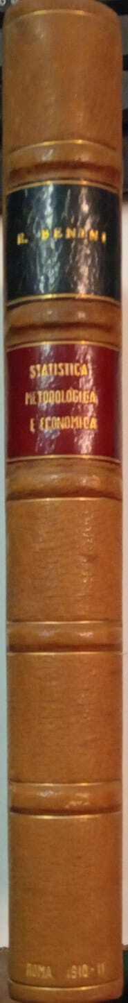 Statistica metodologica e statistica economica - Rodolfo Benini - copertina