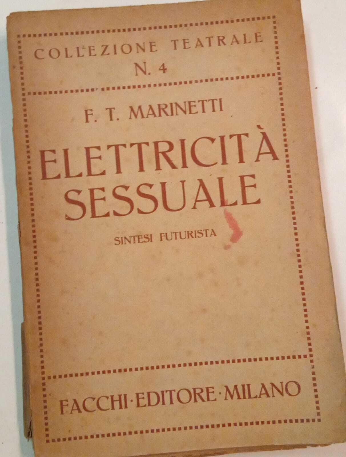 Elettricità sessuale sintesi futurista