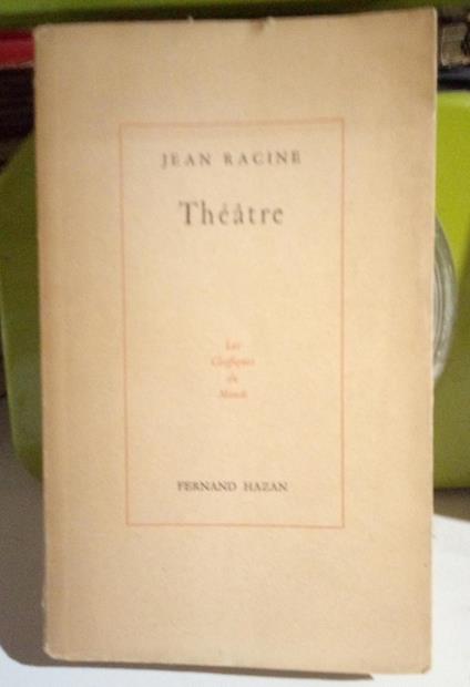 Théatre - Jean Racine - copertina