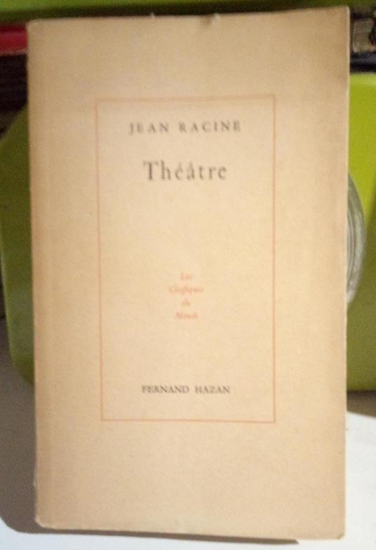 Théatre - Jean Racine - copertina