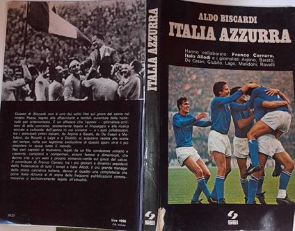 Italia azzurra - Aldo Biscardi - copertina