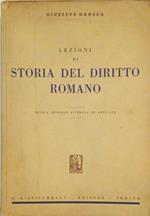 Lezioni di storia del diritto romano