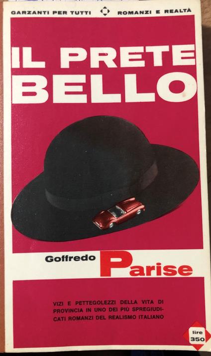 Il prete bello - Goffredo Parise - copertina
