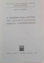 Il problema della giustizia nel protestantesimo tedesco contemporaneo