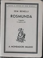 Rosmunda. Tragedia in quattro atti