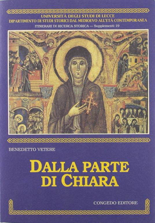 Dalla parte di Chiara - Benedetto Vetere - copertina