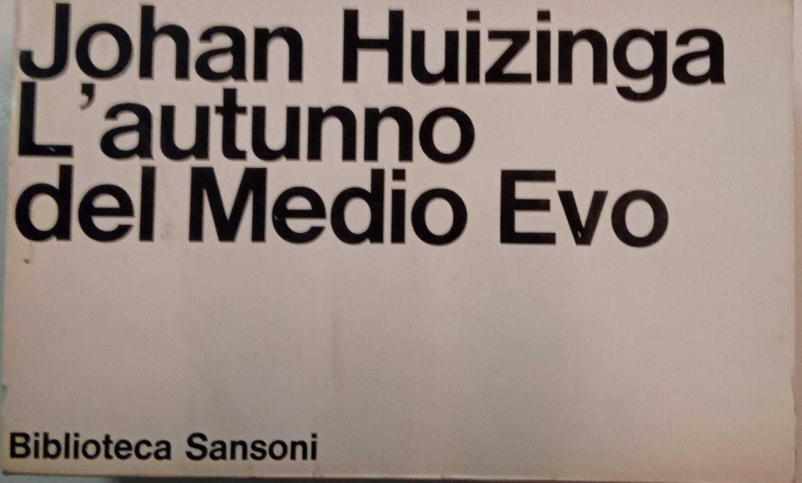 L' autunno del Medioevo