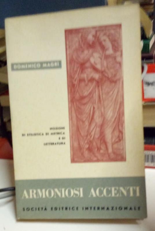 Armoniosi accenti - Domenico Magrì - copertina
