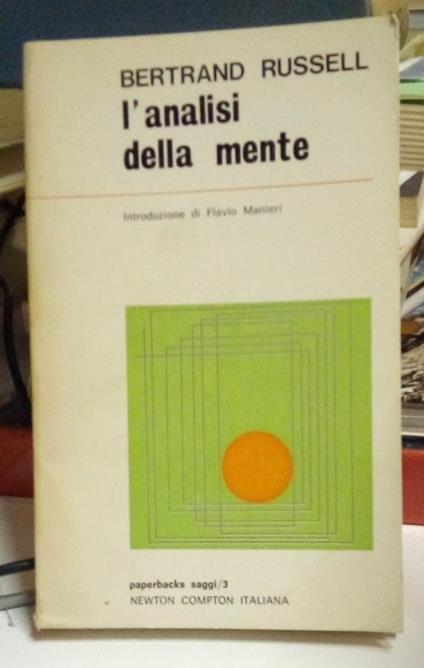 L' analisi della mente - Bertrand Russell - copertina