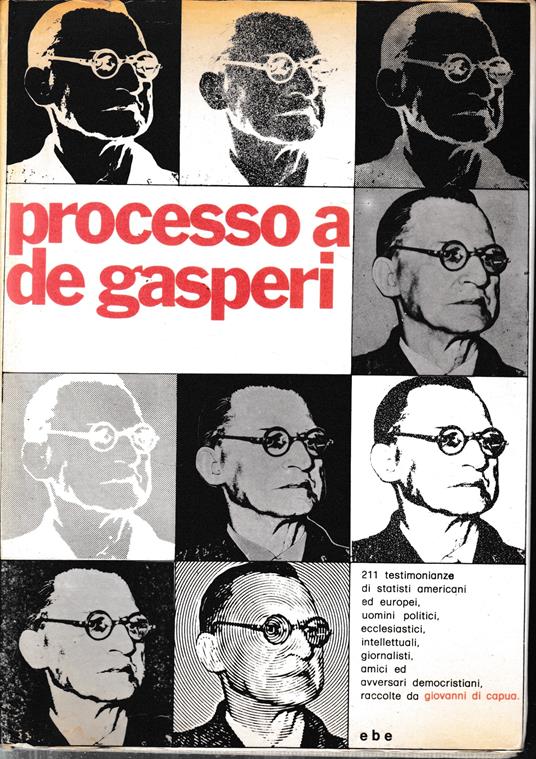 Il processo a De Gasperi - Giovanni Di Capua - copertina