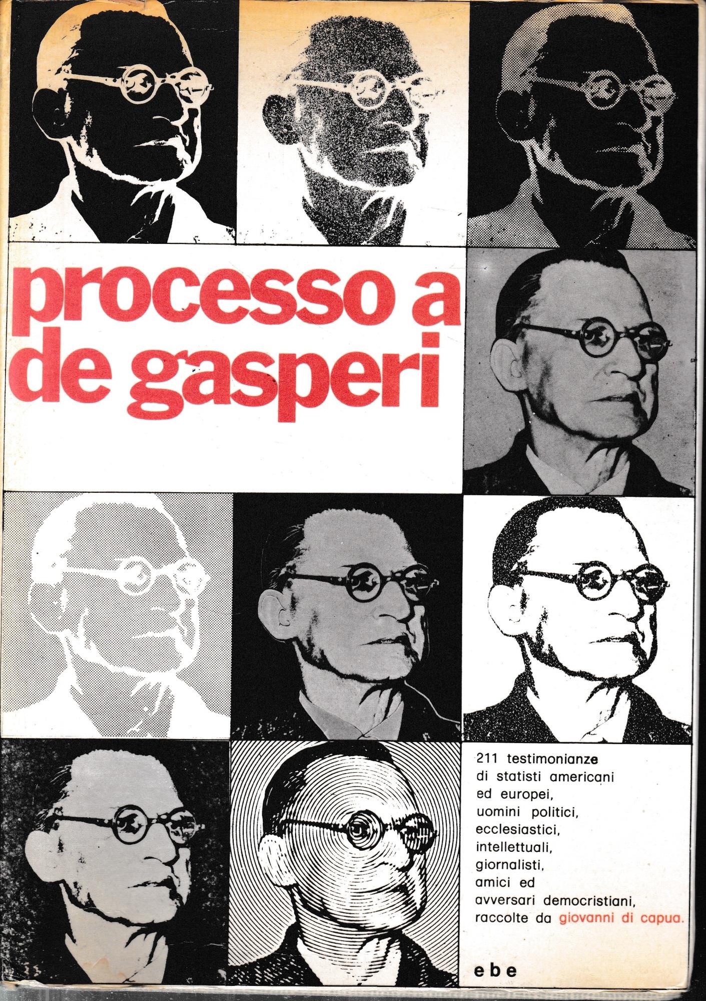 Il processo a De Gasperi