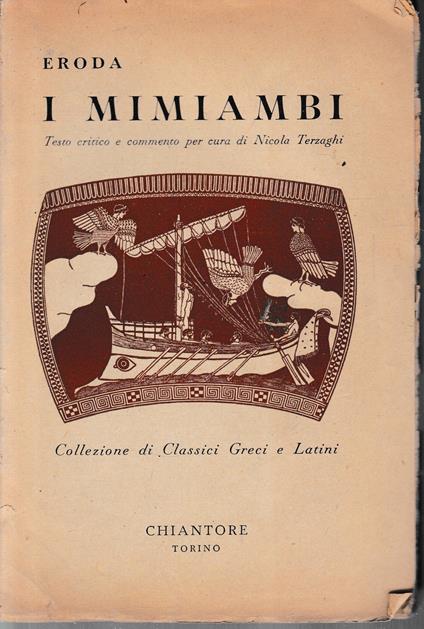 I Mimiambi - Eroda - copertina
