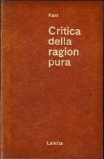 Critica della ragion pura