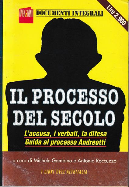 Il processo del secolo - copertina