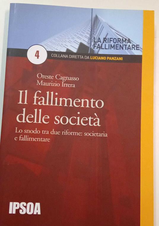 Il fallimento delle società - copertina