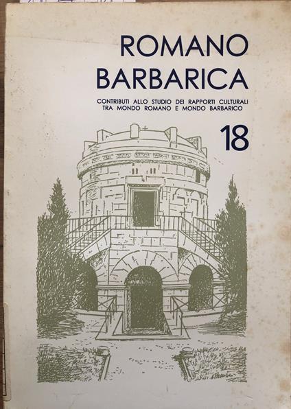 Romano Barbarica. 18 - copertina