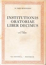 Institutionis Oratoriae Liber Decimus