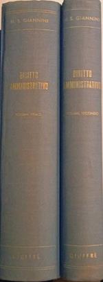Diritto amministrativo (due volumi)