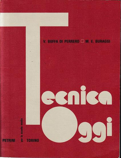 Tecnica oggi: per la scuola media - copertina
