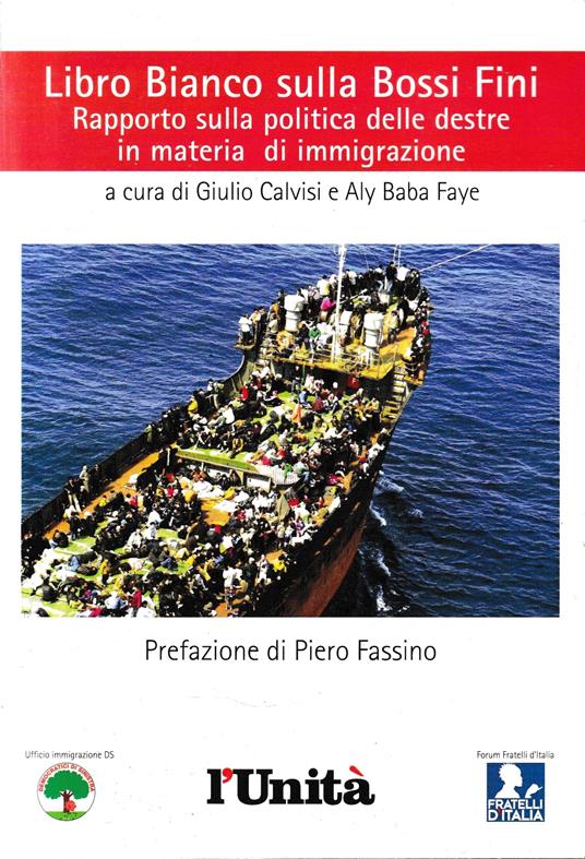 Libro bianco sulla Bossi Fini - copertina