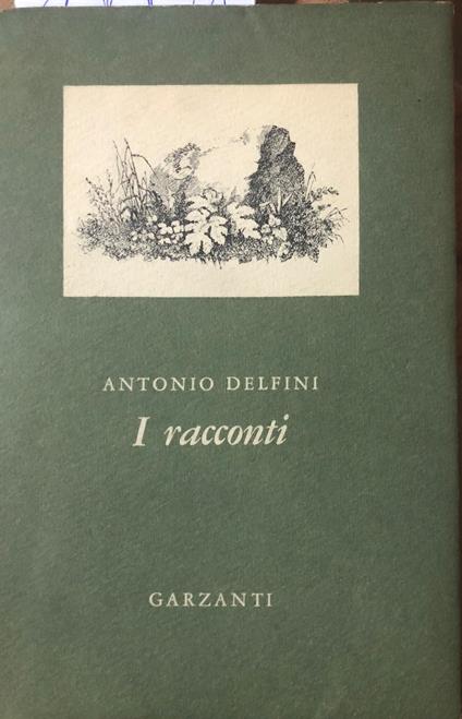I racconti - Antonio Delfini - copertina