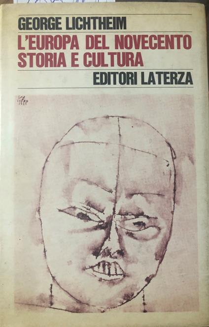 L' Europa del Novecento storia e cultura - George Lichtheim - copertina