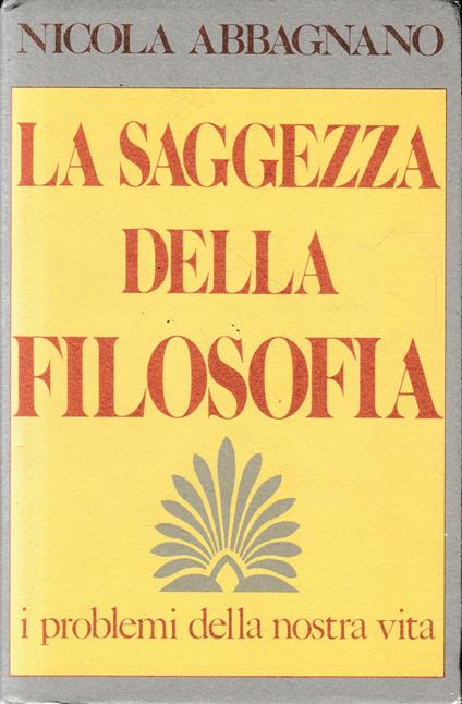 La saggezza della filosofia - Nicola Abbagnano - copertina