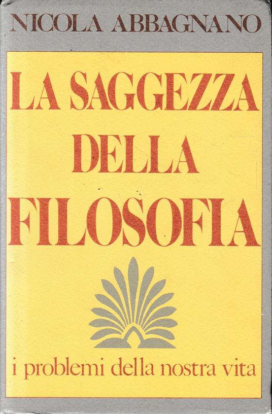 La saggezza della filosofia - Nicola Abbagnano - copertina
