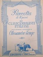 Raccolta di 18 pezzi di clavicembalisti italiani
