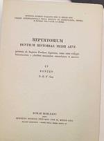Repertorium fontium historiae medii aevi (Fontes IV D-E-F-Gez)