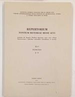 Repertorium fontium historiae medii aevi (XI/3 Fontes U-V)