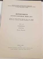 Repertorium fontium historiae medii aevi (IX/1-2 Compendia Fontes Petrus - Pluntsch)