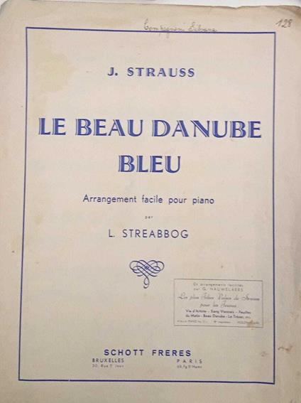 Le beau Danube Bleu - copertina