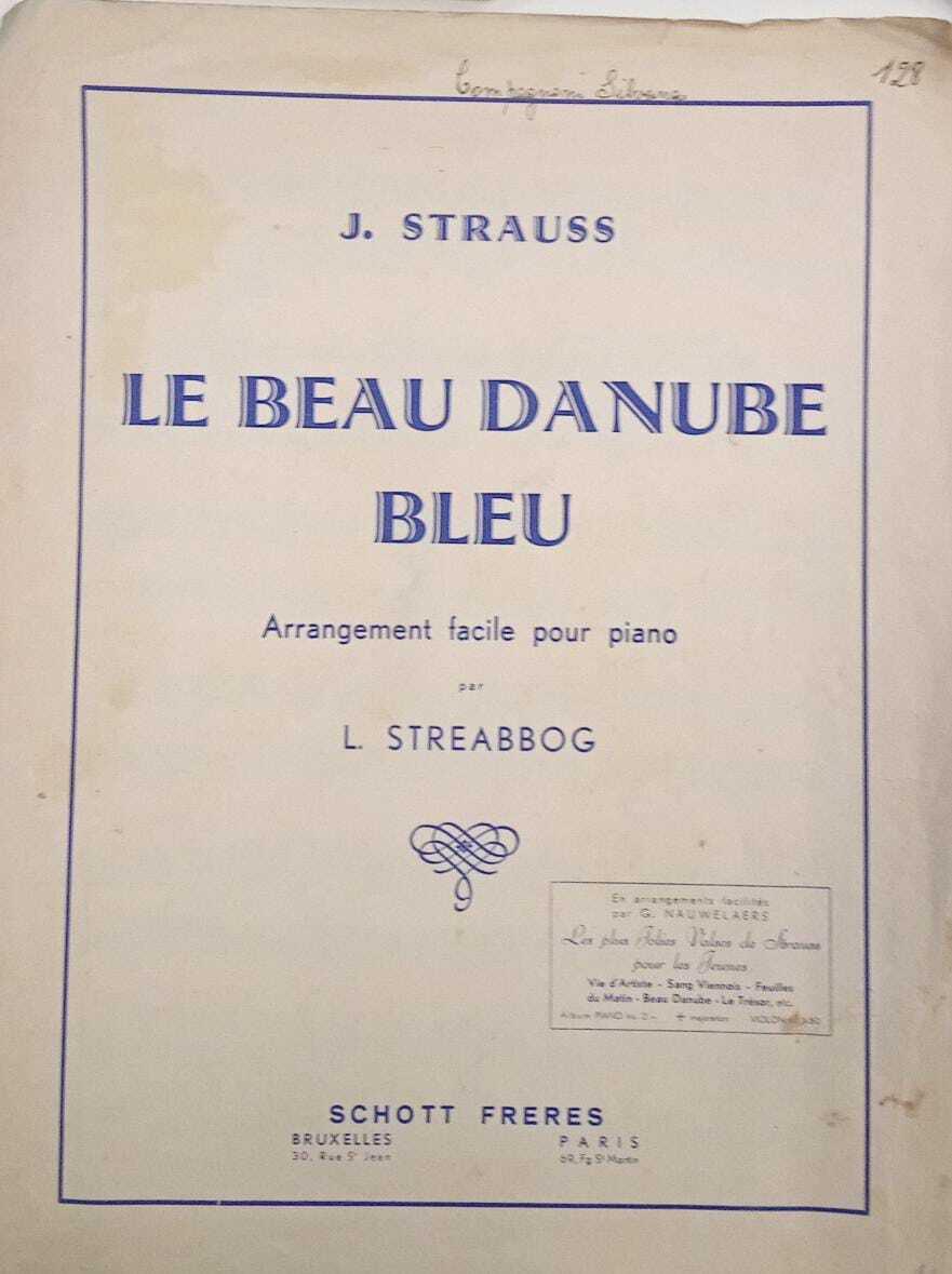 Le beau Danube Bleu