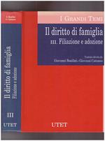 Il Diritto di famiglia. Filiazione e adozione Vol. III