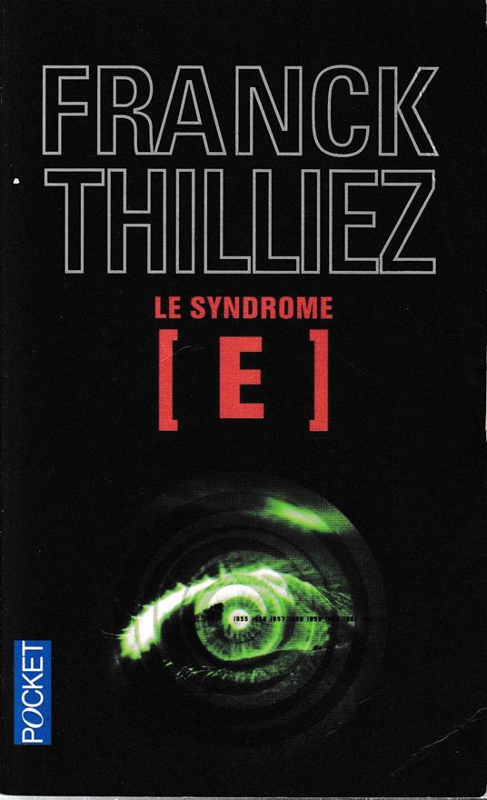 Le syndrome E - Franck Thilliez - copertina