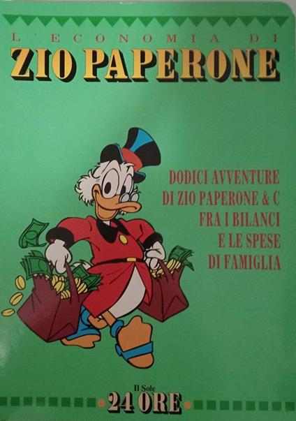 Dodici avventure di zio Paperone & C. fra i bilanci e le spese di famiglia - copertina