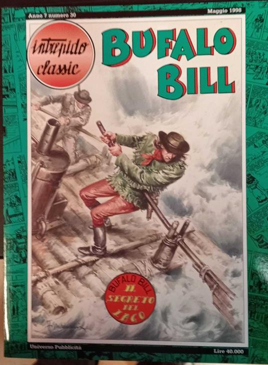 Bufalo Bill. Il segreto del lago - copertina