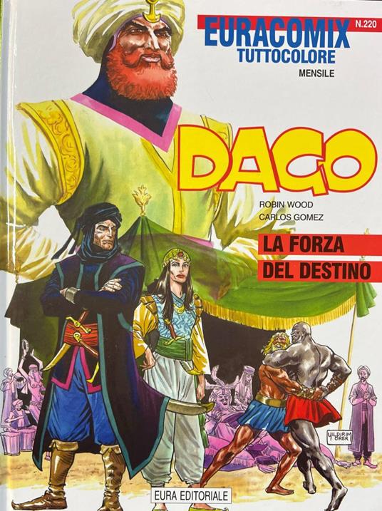 Dago - La forza del destino - Robin Wood - copertina