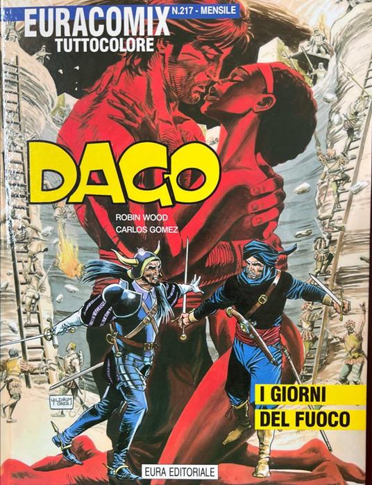 Dago - I giorni del fuoco - Robin Wood - copertina