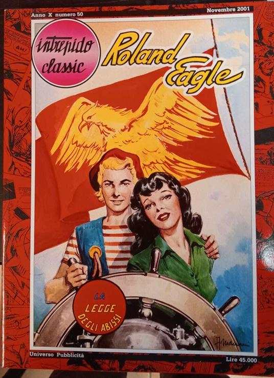 Roland Eagle. La Legge degli abissi - copertina