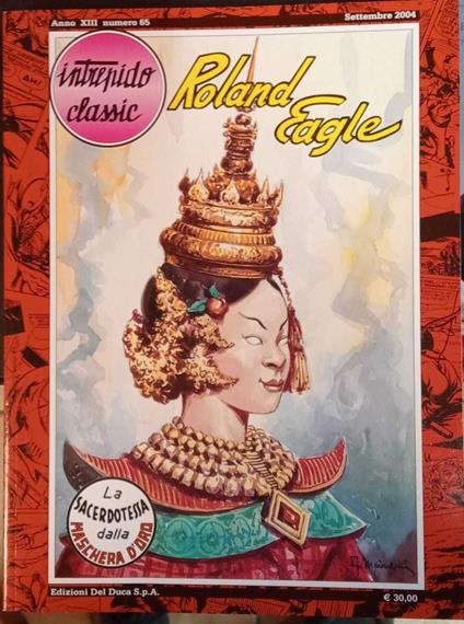 Roland Eagle. La sacerdotessa dalla maschera d'oro - copertina