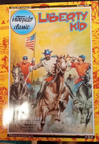 Liberty Kid. Visita diplomatica - copertina