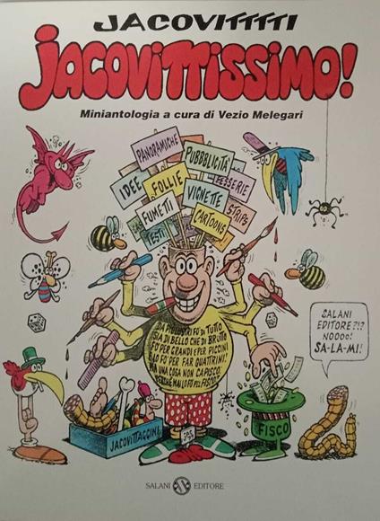 Jacovittissimo. Miniantologia - Benito Jacovitti - copertina