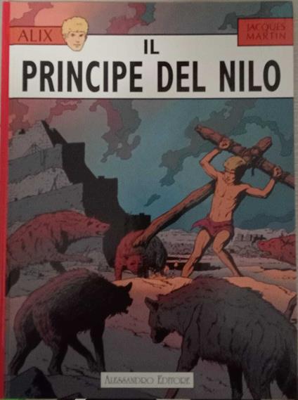 Il principe del Nilo - Jacques Martin - copertina