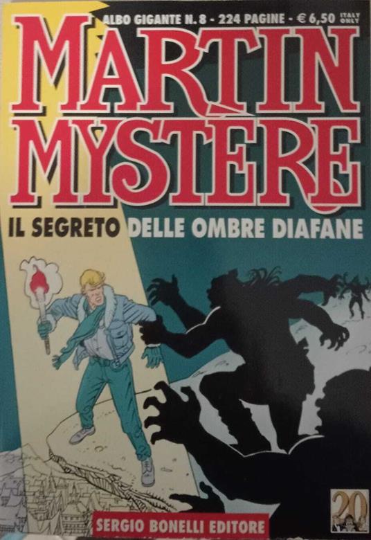 Martin Mystere: il segreto delle ombre diafane - Vincenzo Beretta - copertina