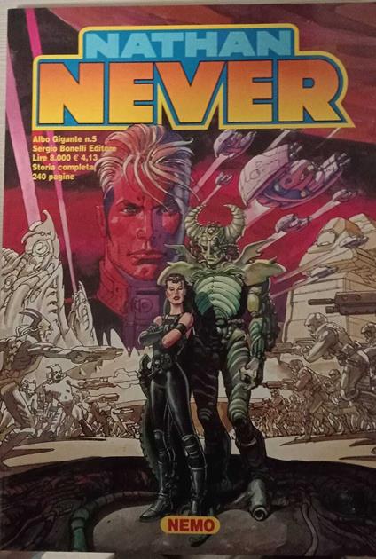 Nathan Never. Albo gigante n. 5. Nemo - copertina